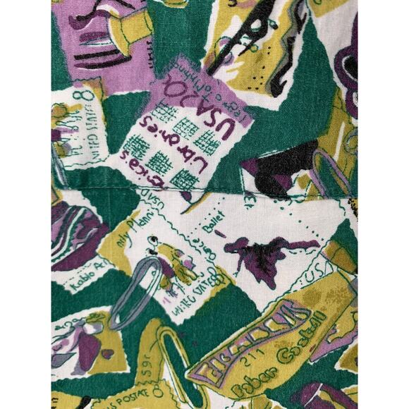 ZEPPELIN Shirt Mens Large all over print Alcoholism‎ you can beat it Drinking - Picture 4 of 6